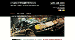 Desktop Screenshot of anultimatelimo1.com